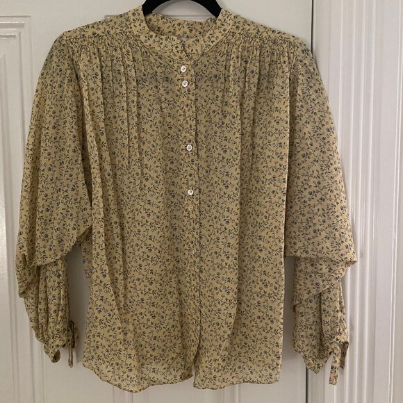 Doen O'Keeffe Floral Top Size Small - Picture 3 of 5